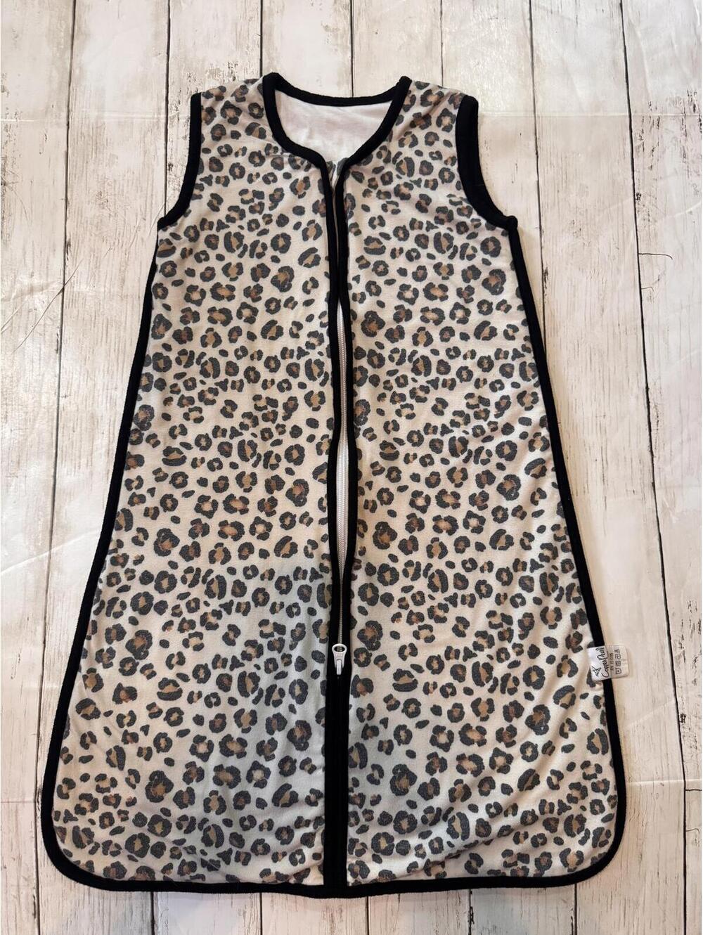 Copper Pearl Leopard Print 1.7 TOG Sleep Sack 6-12 Months Baby Sleep Bag